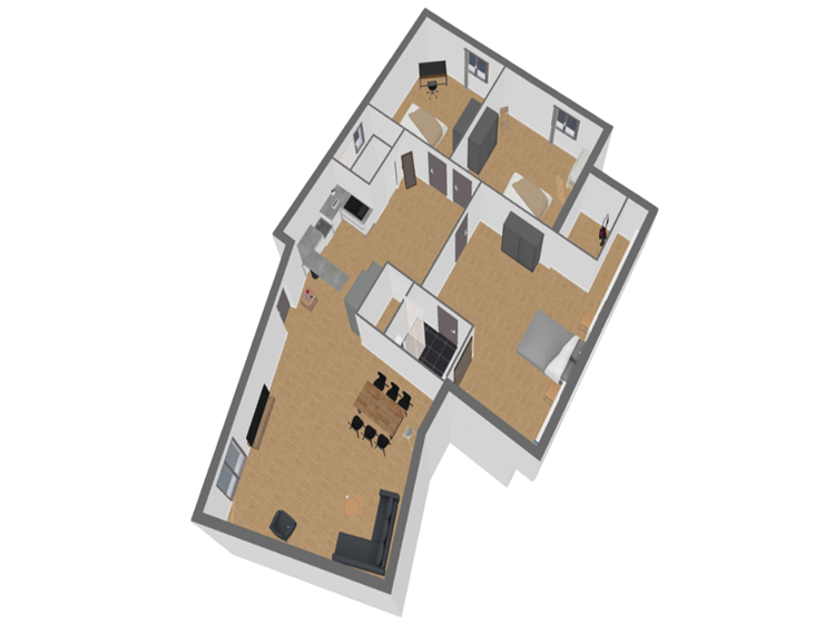 plan en 3D / 3D plan