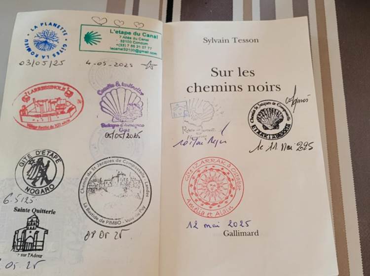 TESSON COMPOSTELLE OSTABAT HOTEL GR65 PAYS BASQUE-news