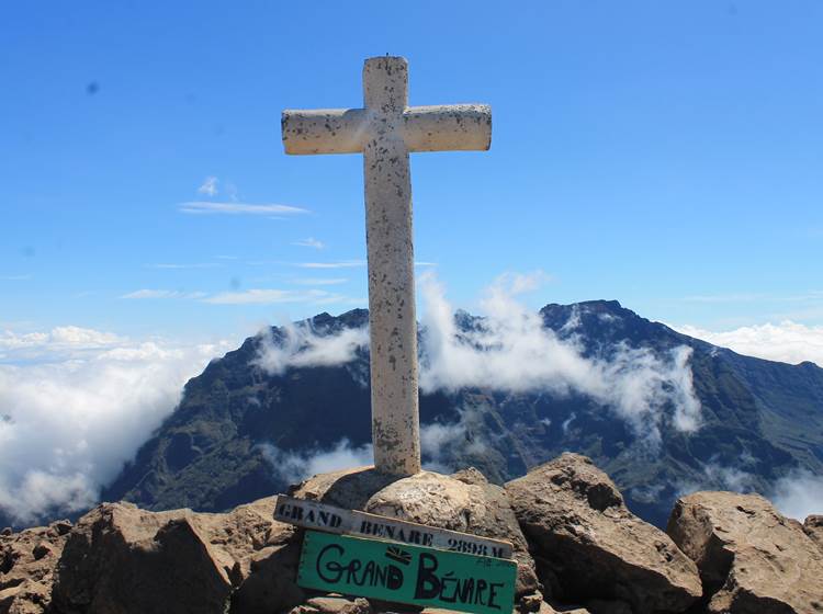 Le Piton des Neiges depuis le Grand Bénare