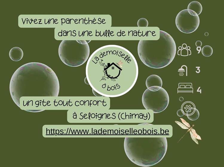 La demoiselle ô bois au cœur du parc ESEM
