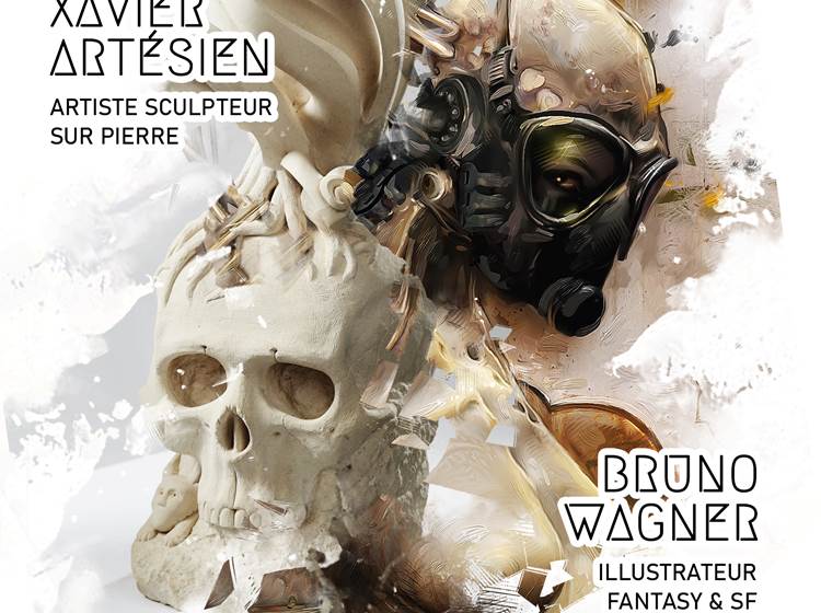 Exposition Onirimse, Yayashin, Bruno Wagner, Xavier Artesien