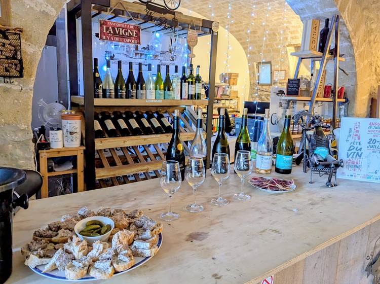 Dégustation au caveau