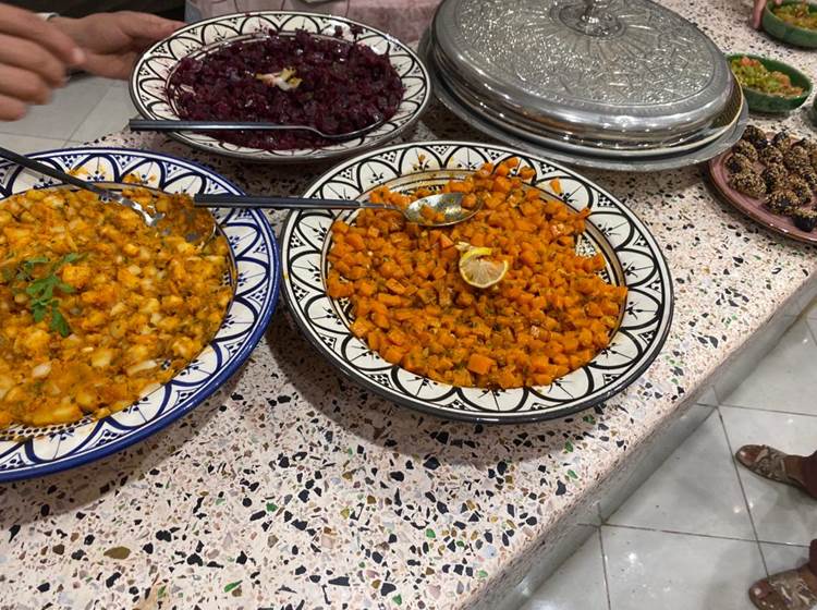 Salades marocaines : starters de notre expèrience