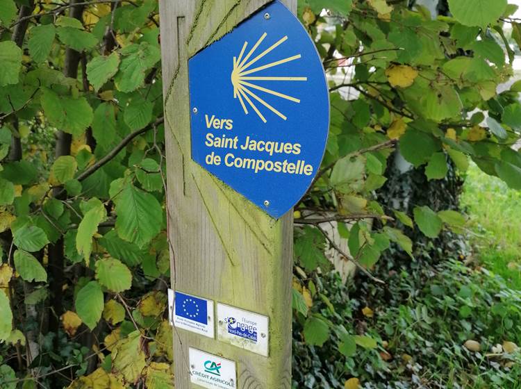 Sur la route de Saint Jacques de Compostelle