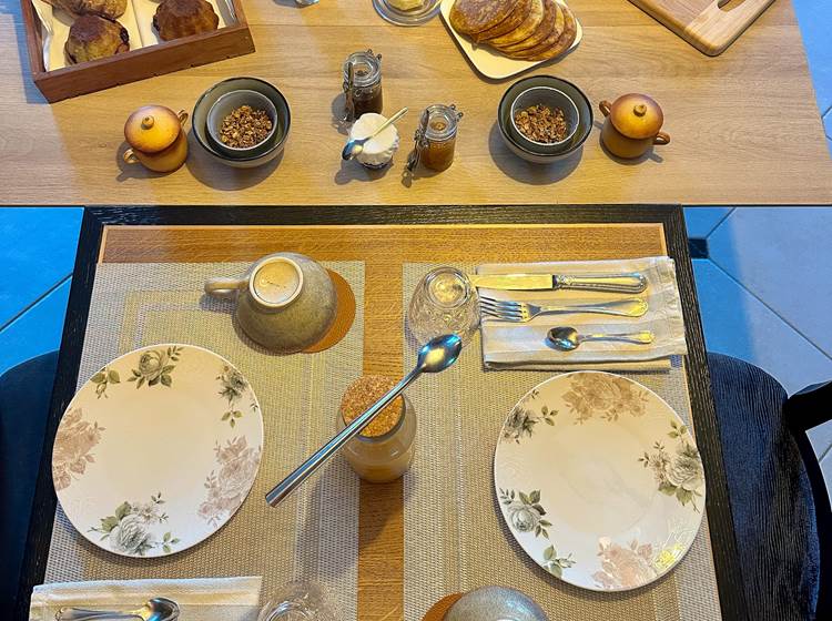 petit-déjeuner gourmand et fait-maison