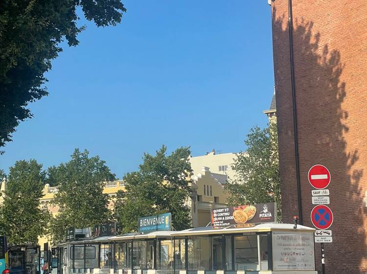 Perpignan centre du Monde. Une visite en petit train. Vous verrez, c'est passionnant   !