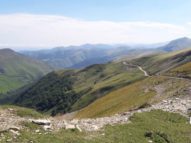 Le Port de Larrau dans les Pyrénées Béarnaises