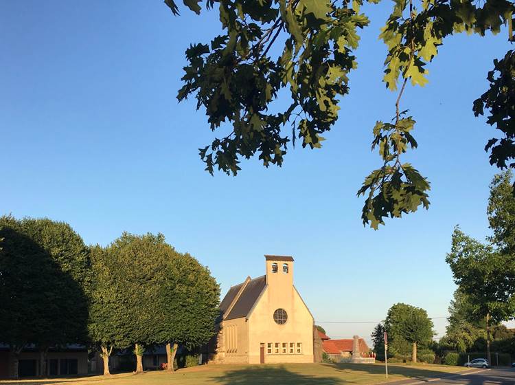 L'église de Béhen