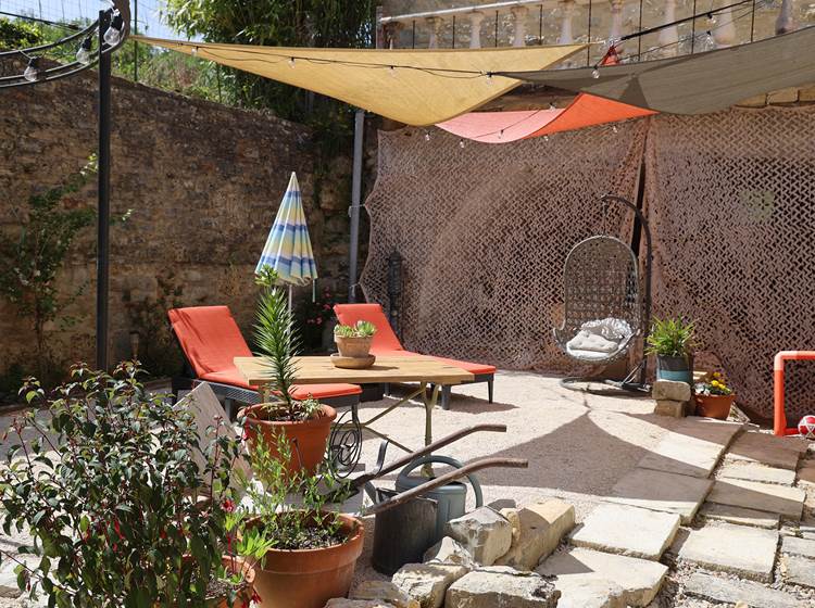 Chateau de Saint Chamarand - Exterieur, terasse et jardin