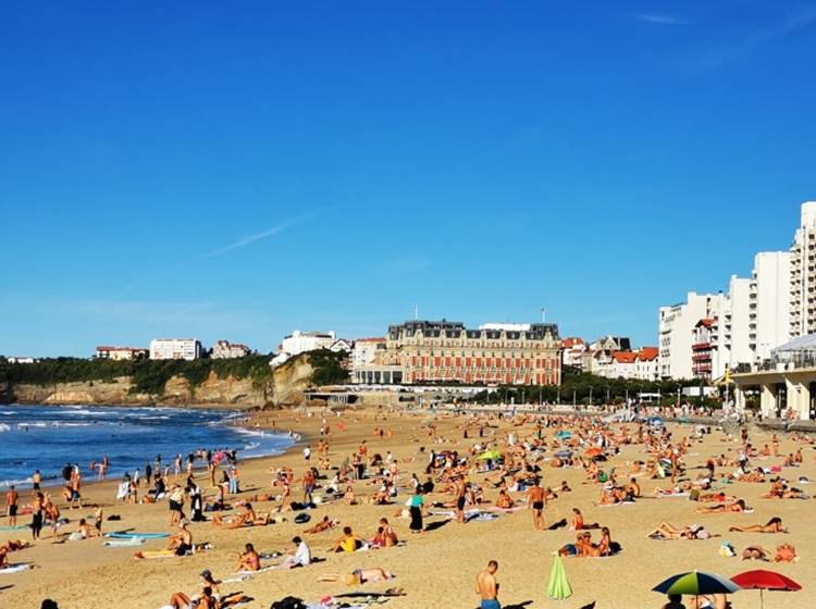 OCEAN 7 à la Grande Plage de Biarritz