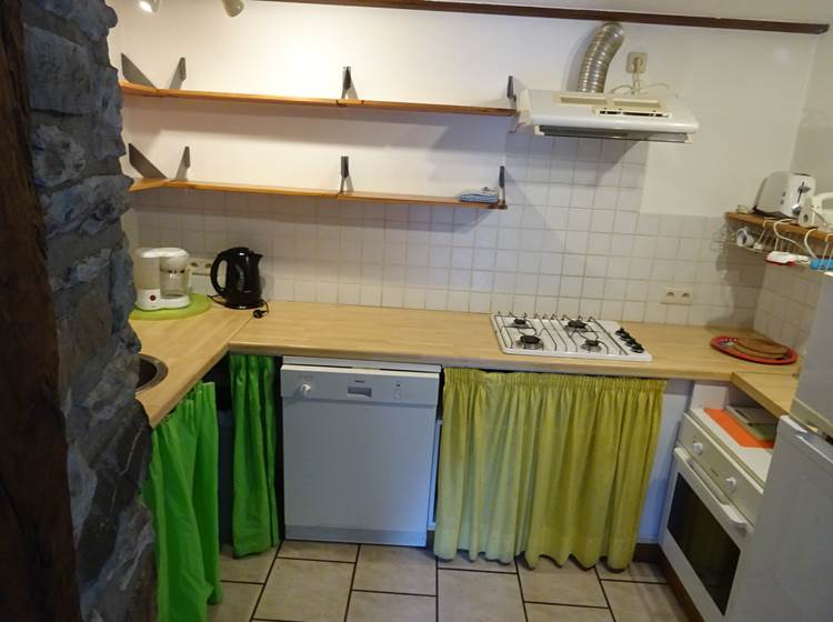 cuisine du gîte 1 totalement équipée