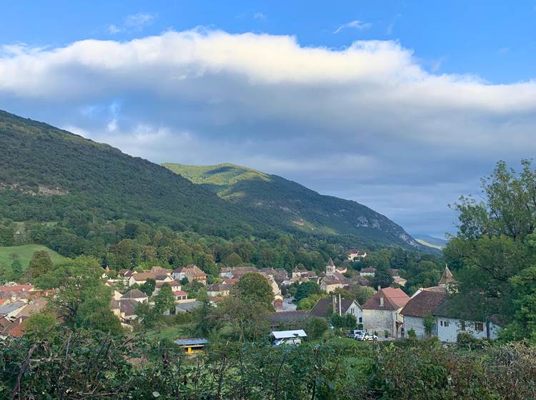 Vue sur le village