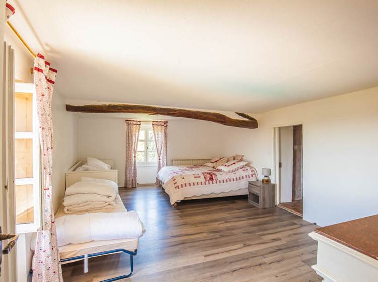 Chambre Gîte lit+Canapé