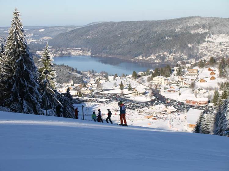 Station de ski de la Mauselaine, Gérardmer, Hautes-Vosges