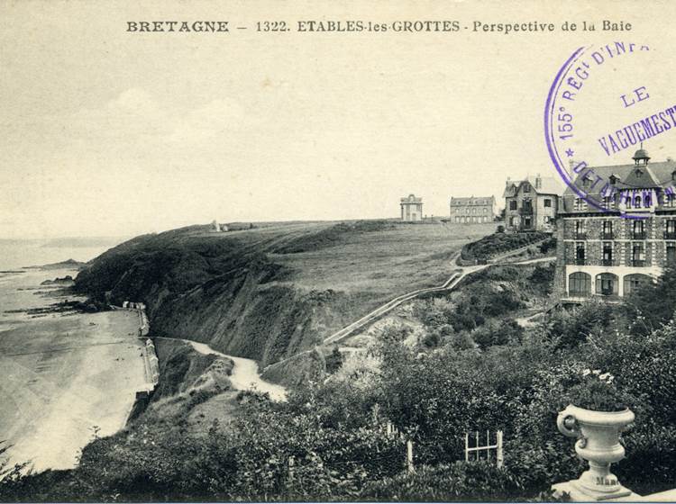 La Korrigane_Binic-Etables sur mer_Chambre d'hote_Hotel_Carte postale ancienne