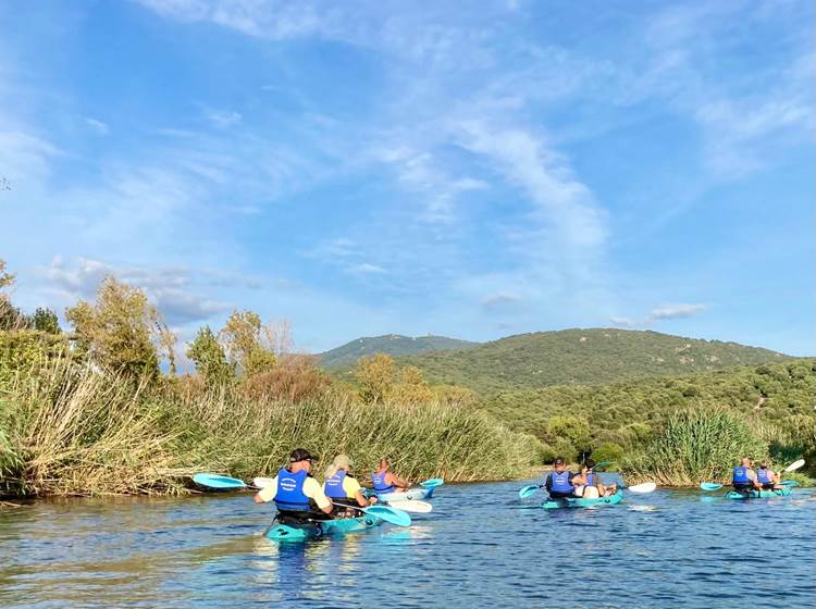 Abbartello kayak Taravo septembre 2024 en Corse