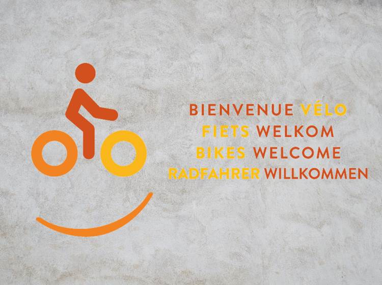 Bienvenue VELO, FIETS Welkom, BIKES Welcome, RADFAHRER Willkommen