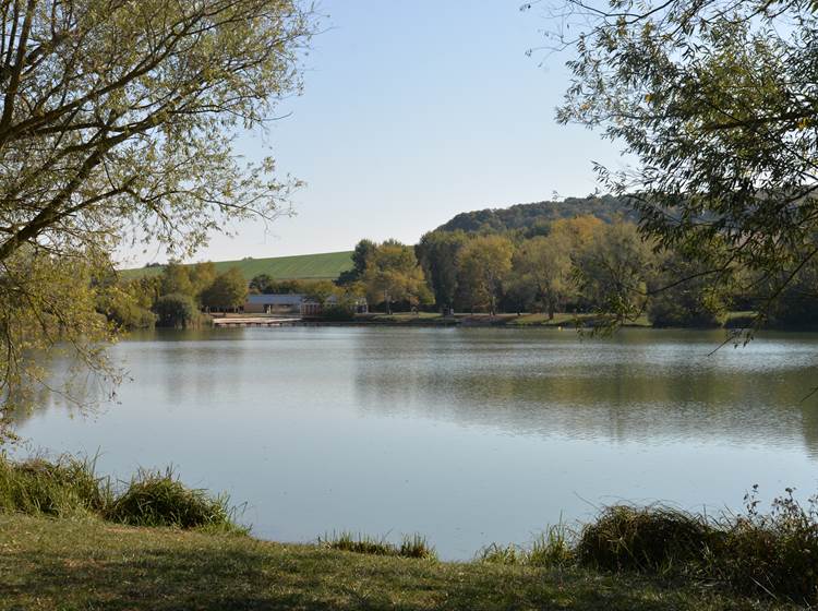 Gite La Mélinothe à Paisy-Cosdon - Aube en Champagne - Le plan d'eau de Paisy