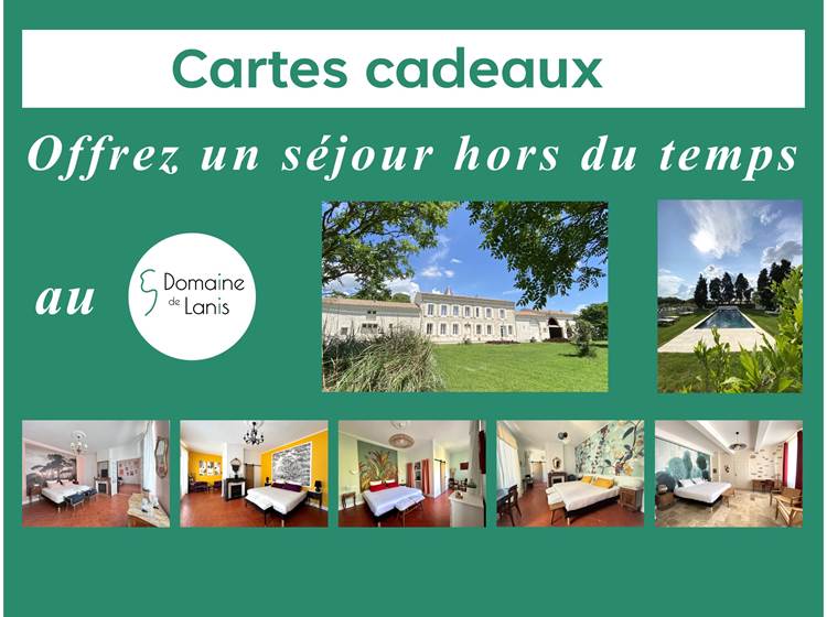 Domaine de Lanis Castelnaudary - Maison d'hôtes - Cartes cadeaux