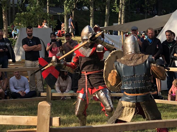 Combat de chevaliers
