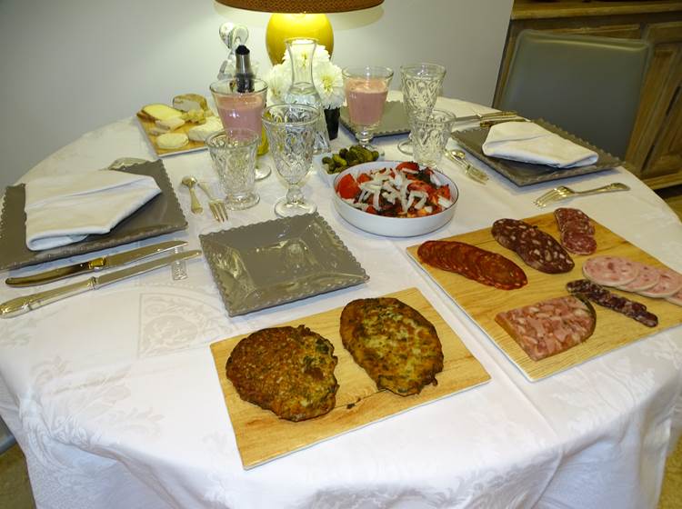 Table "Gourmande".
