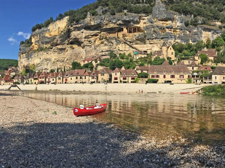 plage La Roque Gageac