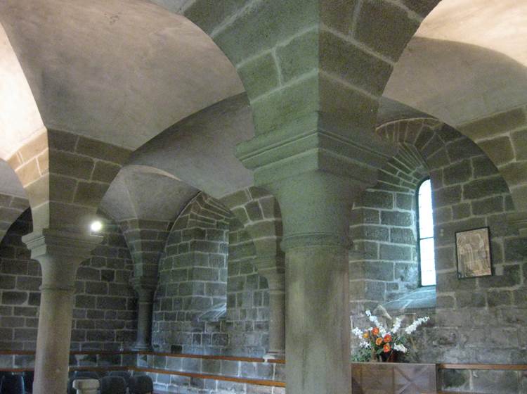 Aubazine abbaye salle capitulaire
