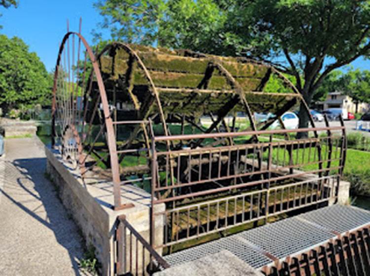 Roue vers le portalet