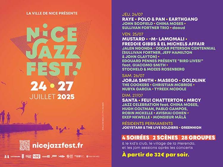 affiche Nice Jazz Festival