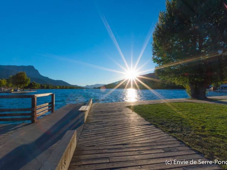 Le plan d'Eau d'Embrun