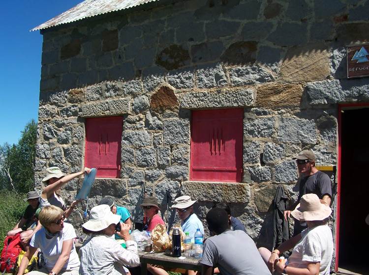 Pique-nique au refuge