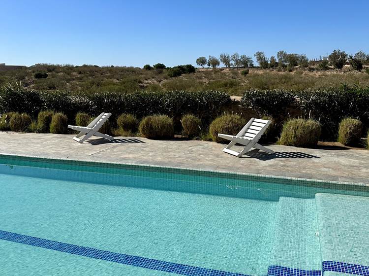Villa Dar Céleste - piscine chauffée et vue dégagée sur la nature