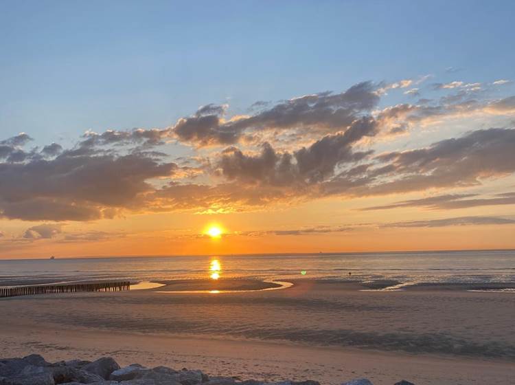 coucher de soleil Blériot