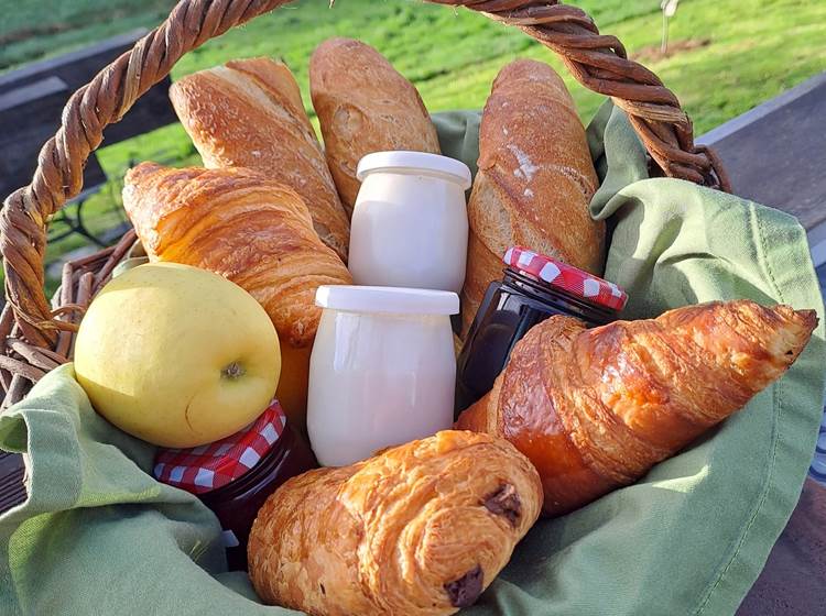 Panier petit déjeuner