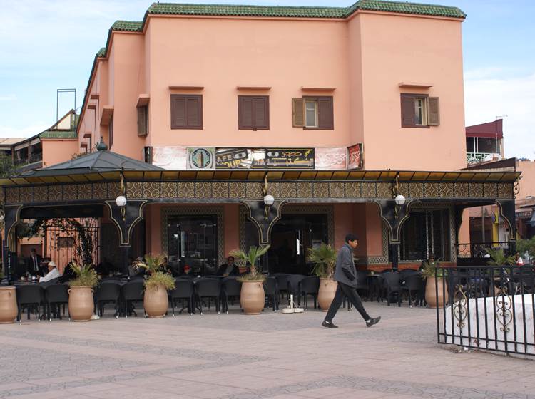 Café à marrakech