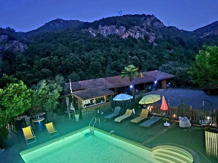 Piscine nuit