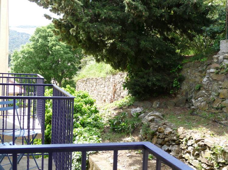 Chambre balcon sur jardins