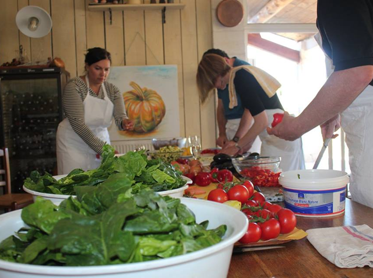 cours de cuisine au mas des figues