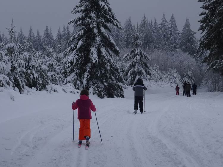 Ski de fond à St Setier