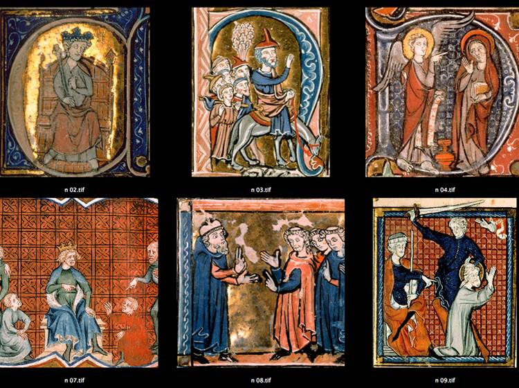 Lettrines et enluminures