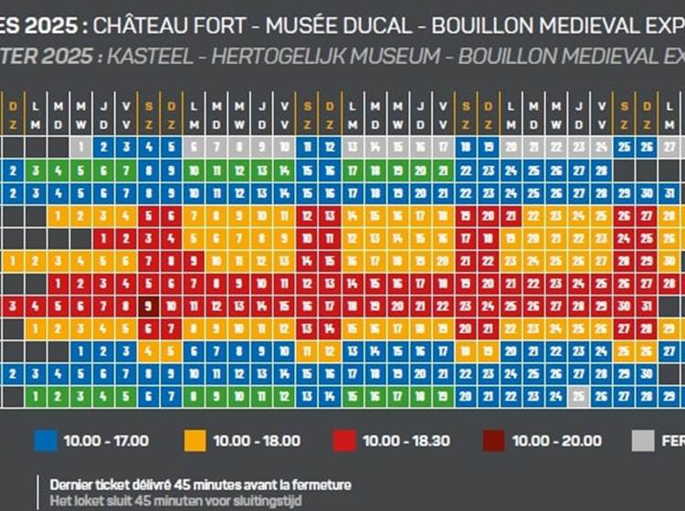 Horaires 2025