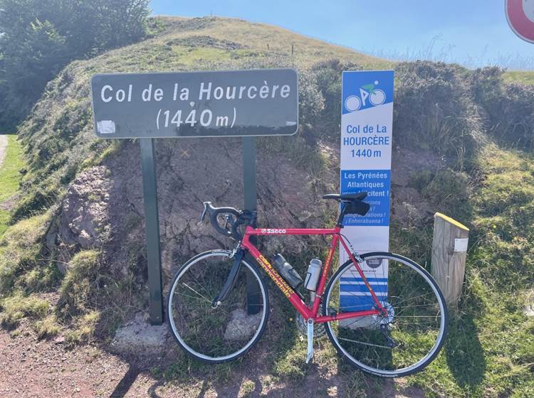 col de la hourcère - Pyrénées Vélo - L'Amphytrion