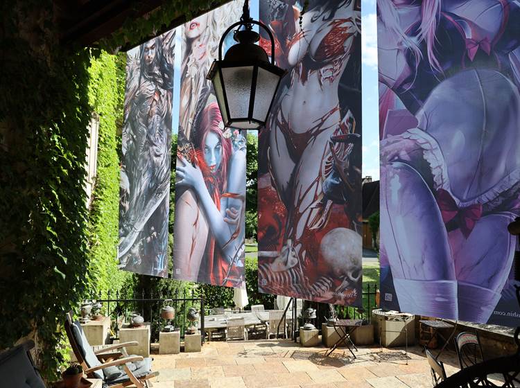 Illustration de YAYASHIN, Bruno WAGNER - Château de Saint Chamarand