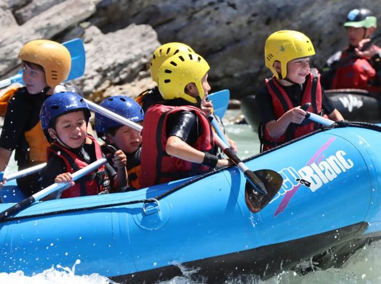 De Bleu à Blanc Rafting