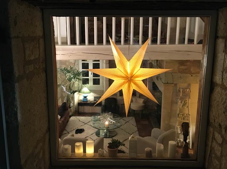 Noël dans notre maison d'hôtes, Terrasses de La Serre