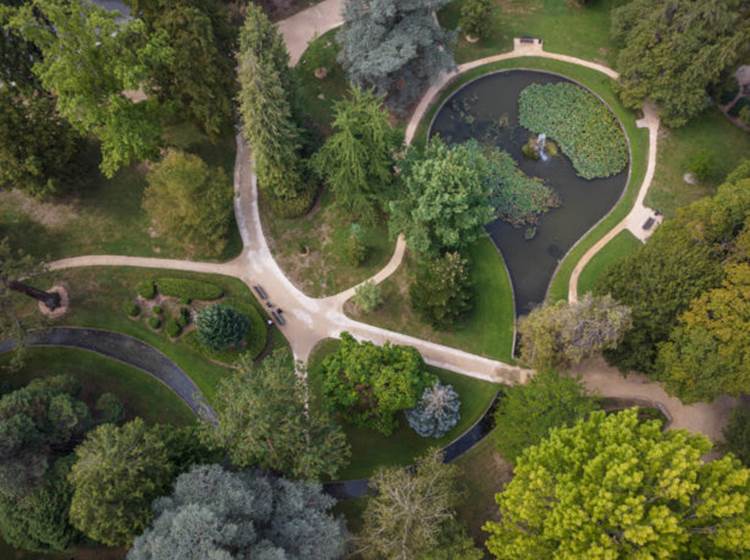 Jardin Durzy (4 minutes à pied) © Etienne Jeanneret