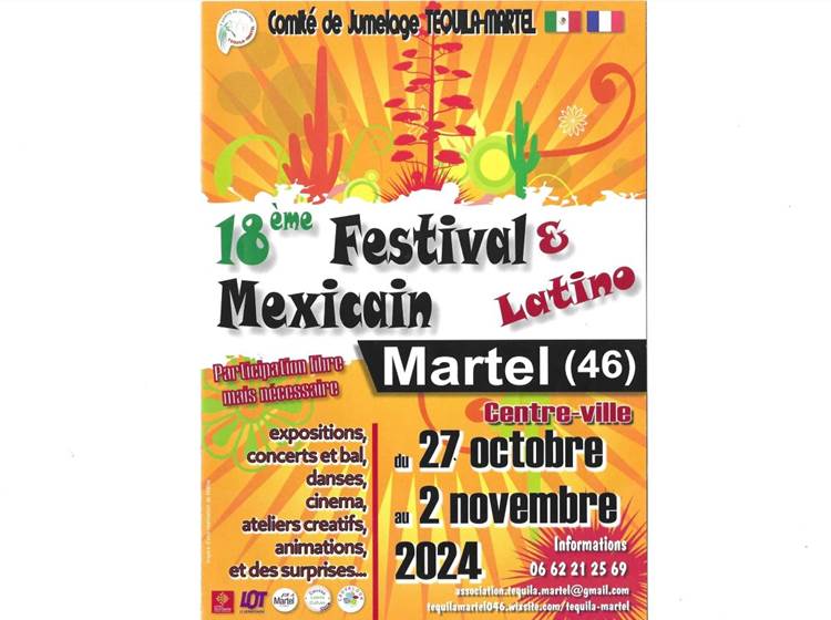 Festival Mexicain MARTEL proche Chambres d'hôtes Allée des noyers