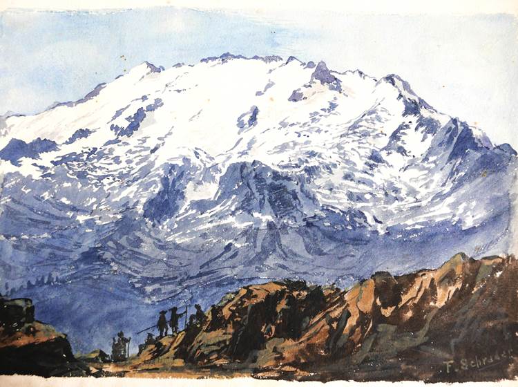Exposition temporaire " Franz Schrader, la montagne sublimée "