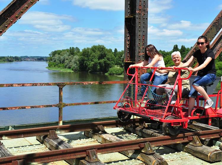 Cyclorail à Cosne-Cours-Sur-Loire