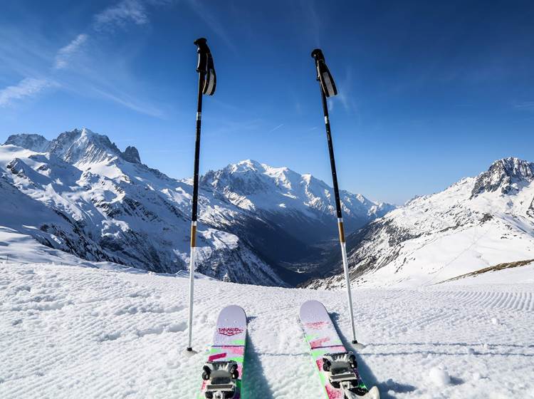 Domaine skiable La Balme/Vallorcine , ski slopes area